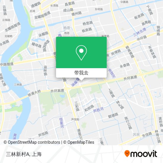三林新村A地图