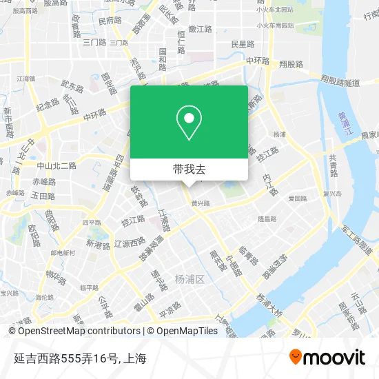 延吉西路555弄16号地图