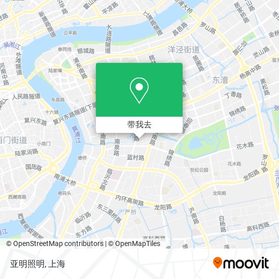 亚明照明地图