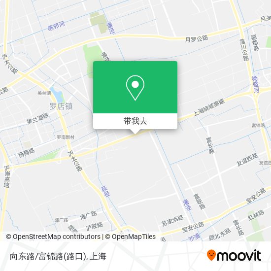 向东路/富锦路(路口)地图