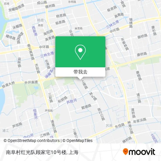 南阜村红光队顾家宅10号楼地图
