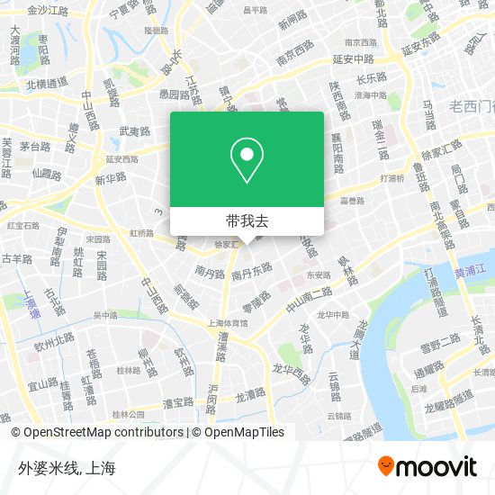 外婆米线地图