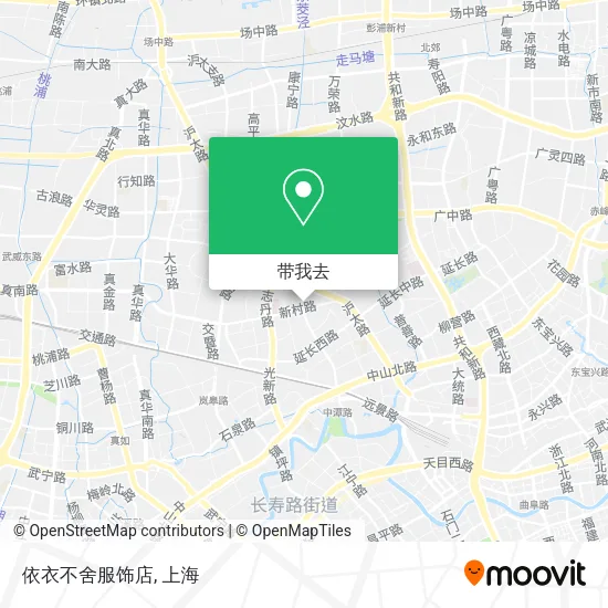依衣不舍服饰店地图