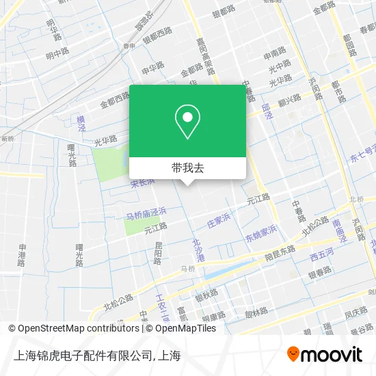 上海锦虎电子配件有限公司地图
