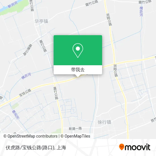 伏虎路/宝钱公路(路口)地图