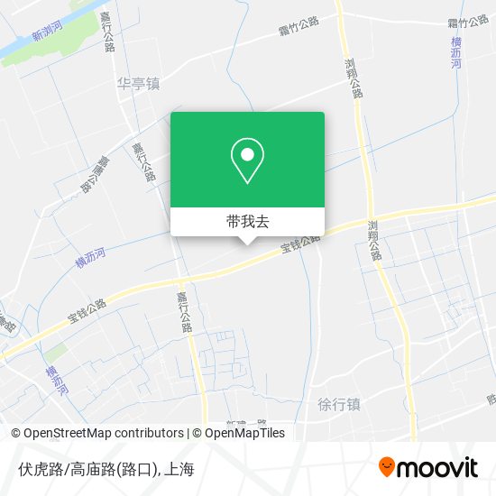 伏虎路/高庙路(路口)地图