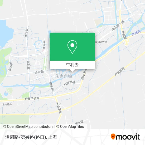港周路/漕兴路(路口)地图