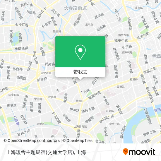 上海暖舍主题民宿(交通大学店)地图