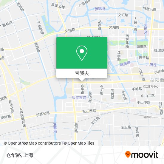 仓华路地图