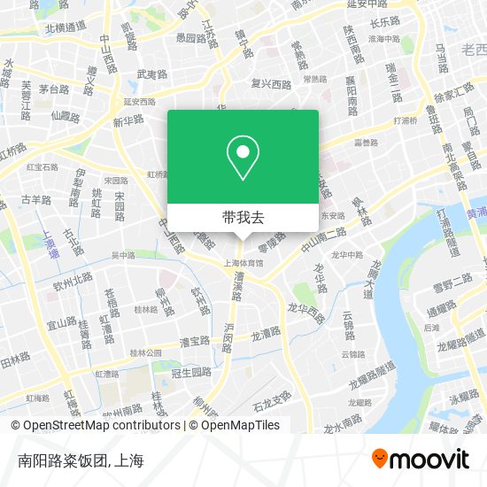 南阳路粢饭团地图