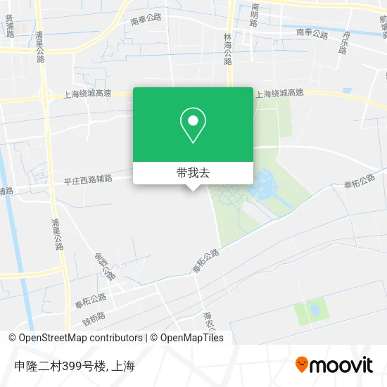 申隆二村399号楼地图