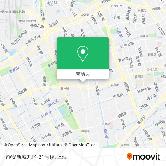 静安新城九区-21号楼地图