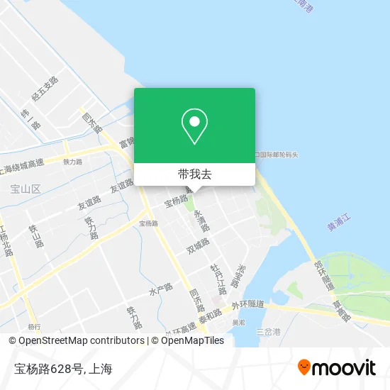 宝杨路628号地图
