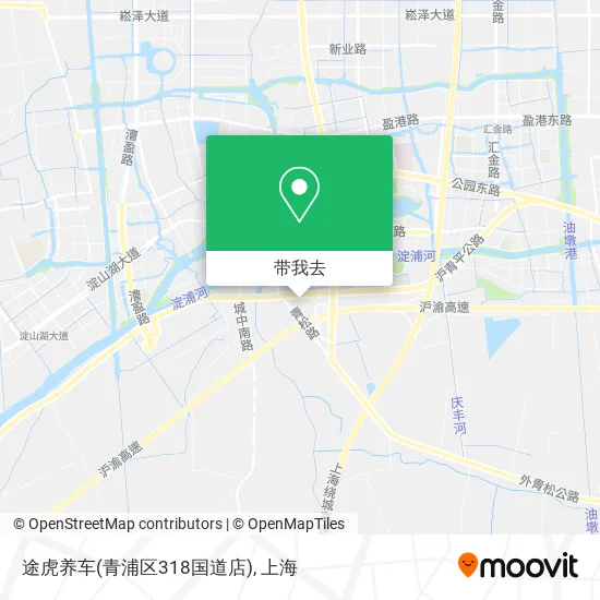 途虎养车(青浦区318国道店)地图