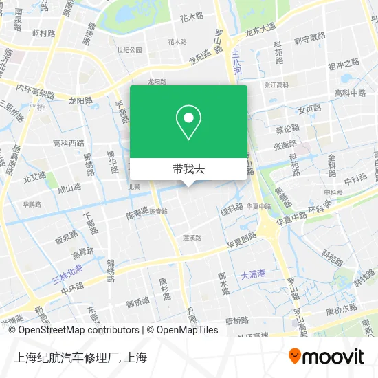 上海纪航汽车修理厂地图