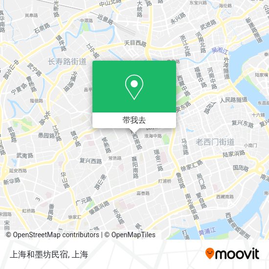上海和墨坊民宿地图