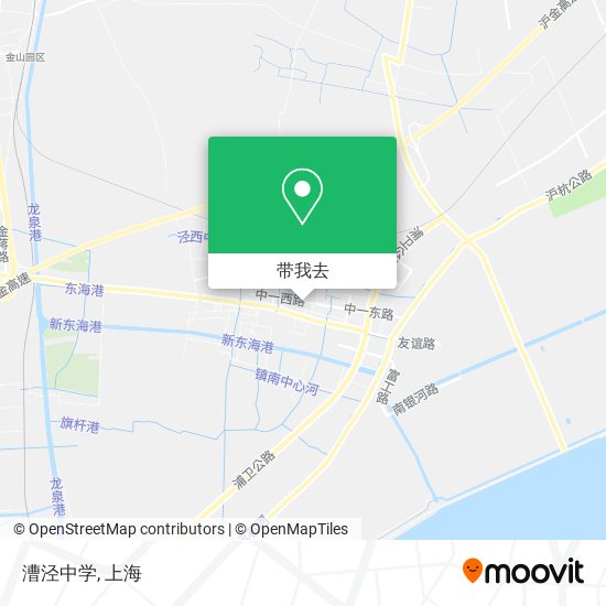 漕泾中学地图