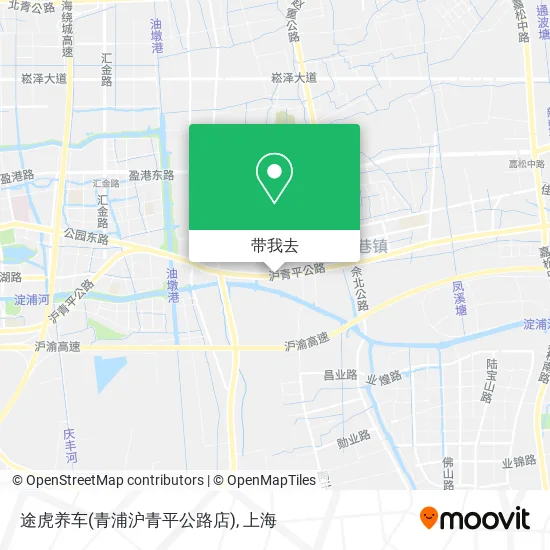 途虎养车(青浦沪青平公路店)地图