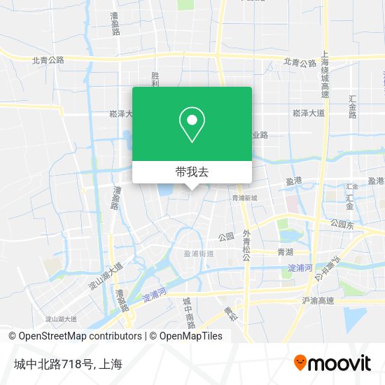 城中北路718号地图