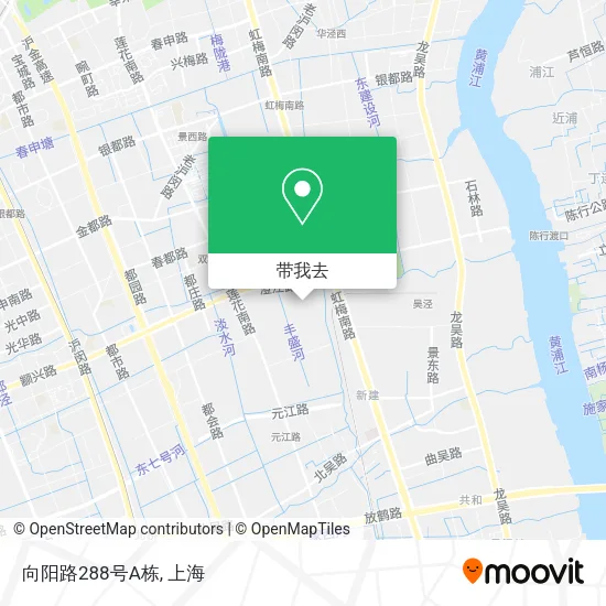 向阳路288号A栋地图