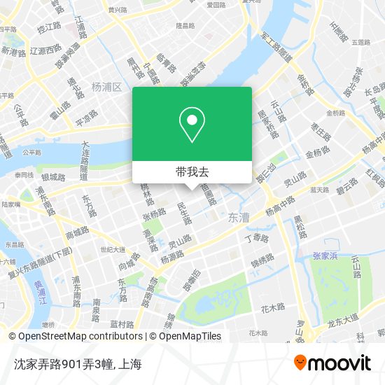 沈家弄路901弄3幢地图