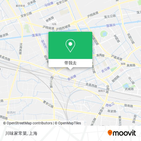 川味家常菜地图