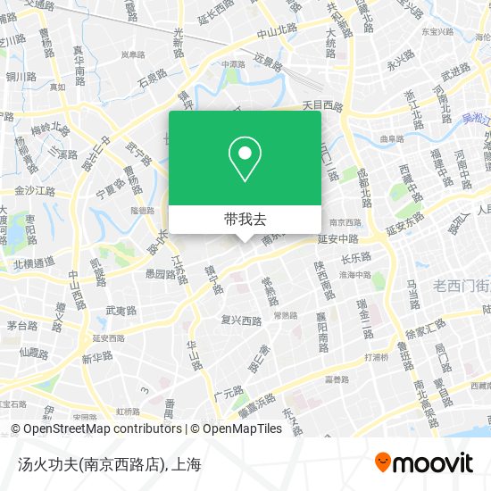 汤火功夫(南京西路店)地图