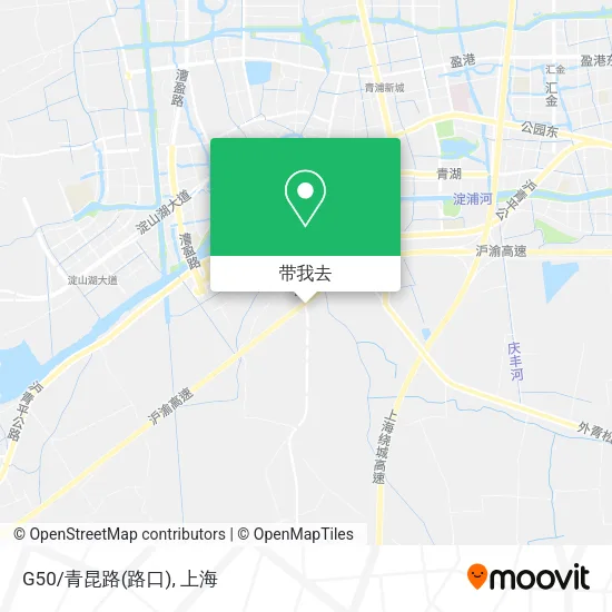 G50/青昆路(路口)地图