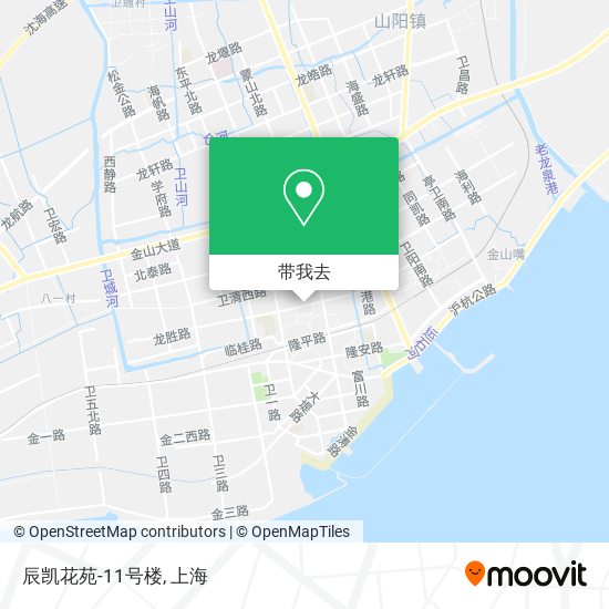 辰凯花苑-11号楼地图