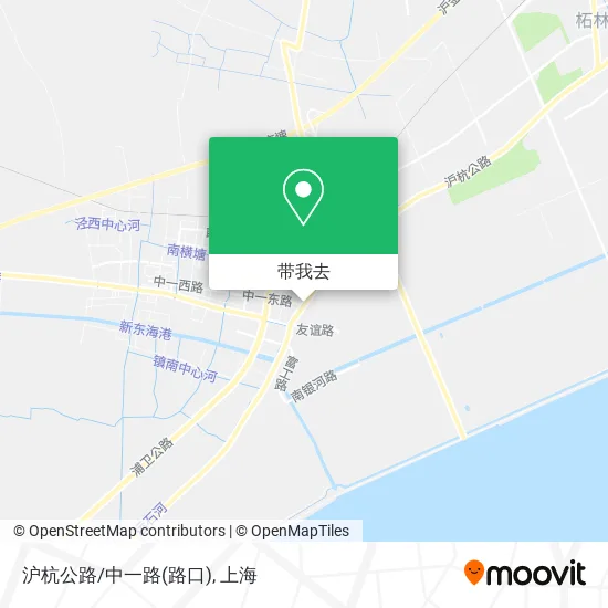 沪杭公路/中一路(路口)地图