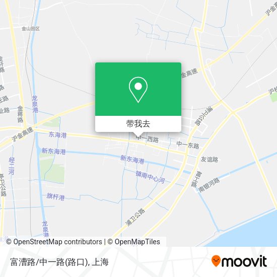 富漕路/中一路(路口)地图