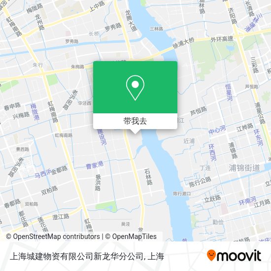 上海城建物资有限公司新龙华分公司地图
