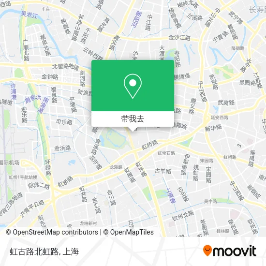 虹古路北虹路地图