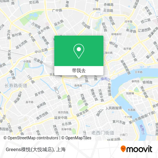 Greens稞悦(大悦城店)地图