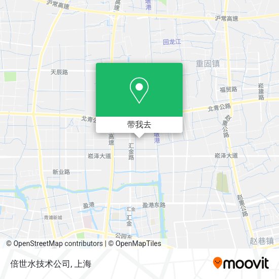 倍世水技术公司地图