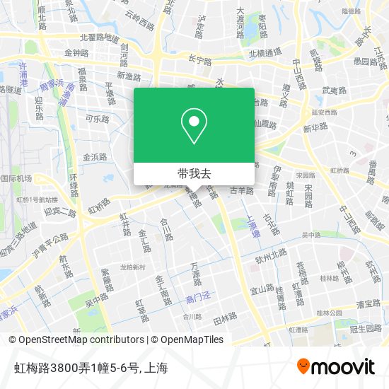 虹梅路3800弄1幢5-6号地图