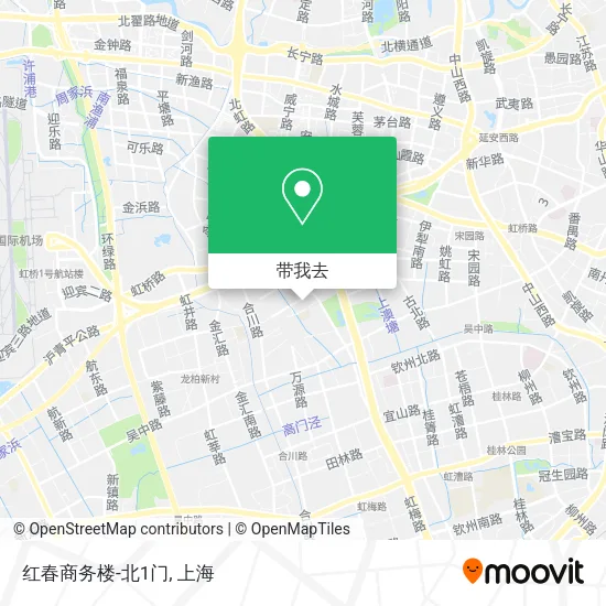 红春商务楼-北1门地图