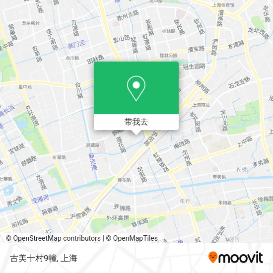 古美十村9幢地图