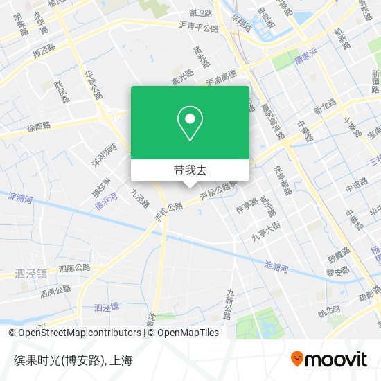 缤果时光(博安路)地图