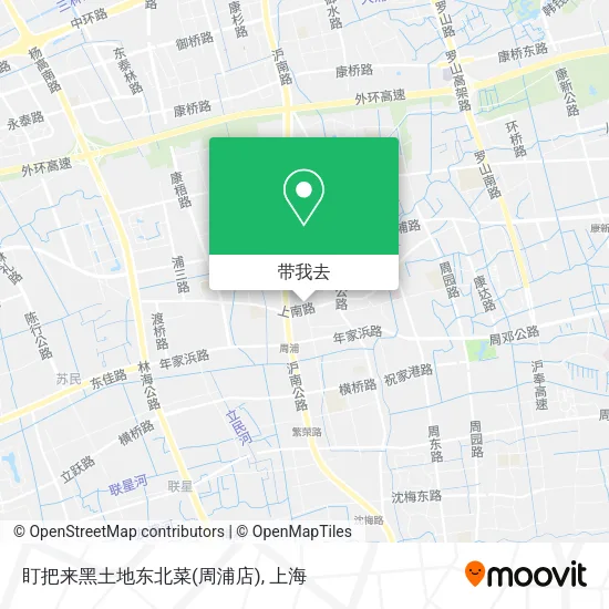 盯把来黑土地东北菜(周浦店)地图