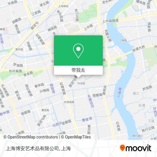上海博安艺术品有限公司地图