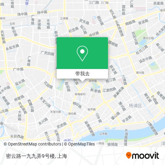 密云路一九九弄9号楼地图