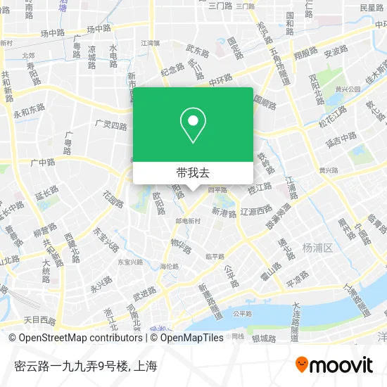 密云路一九九弄9号楼地图