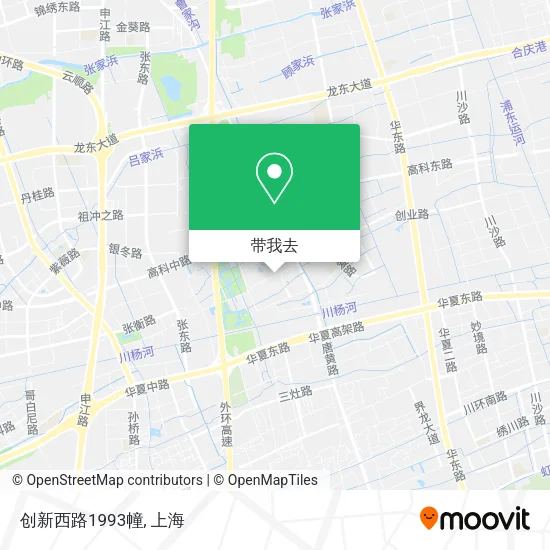 创新西路1993幢地图