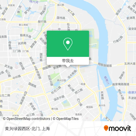 黄兴绿园西区-北门地图