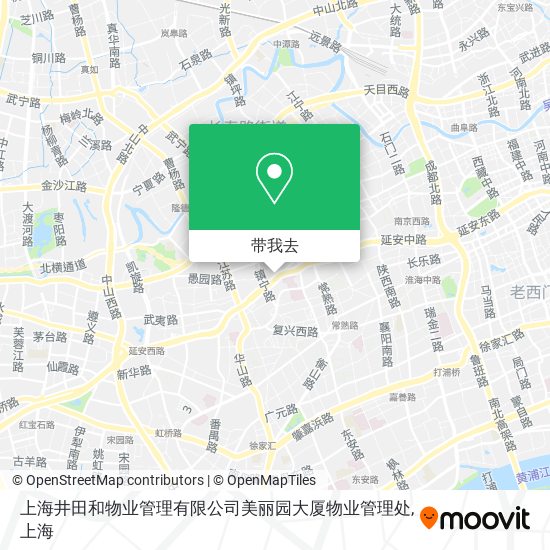 上海井田和物业管理有限公司美丽园大厦物业管理处地图