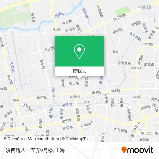 汾西路八一五弄9号楼地图