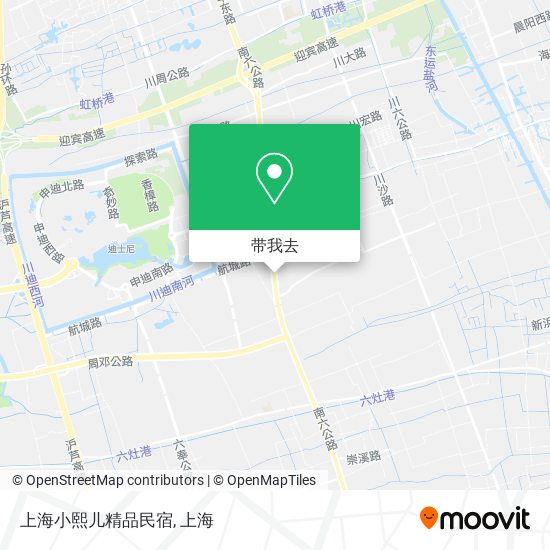上海小熙儿精品民宿地图