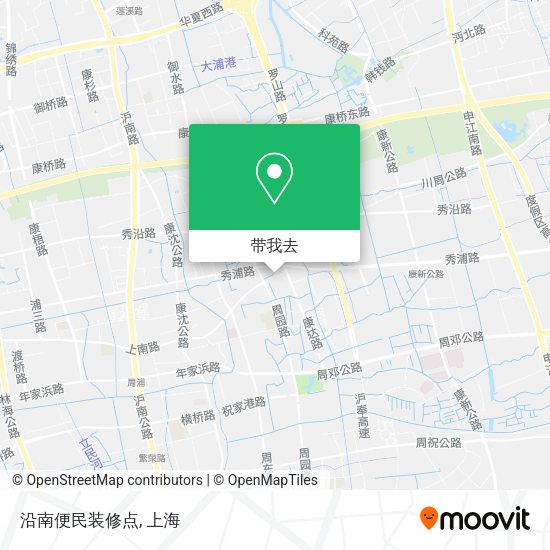 沿南便民装修点地图