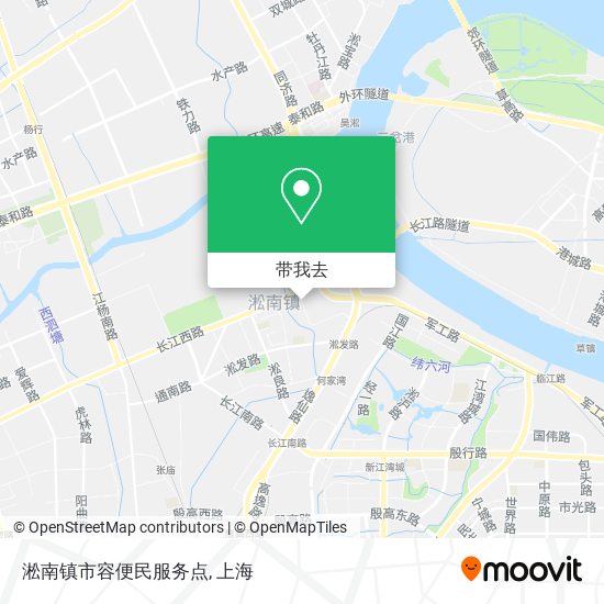 淞南镇市容便民服务点地图